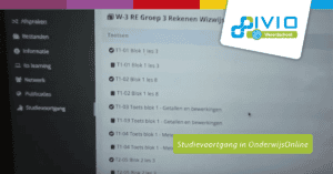 studievoortgang onderwijsonline
