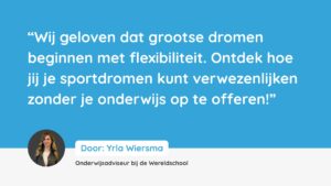 topsport in het buitenland en onderwijs